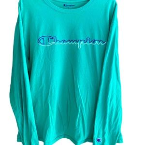 Champion Mens long sleeve tee size large